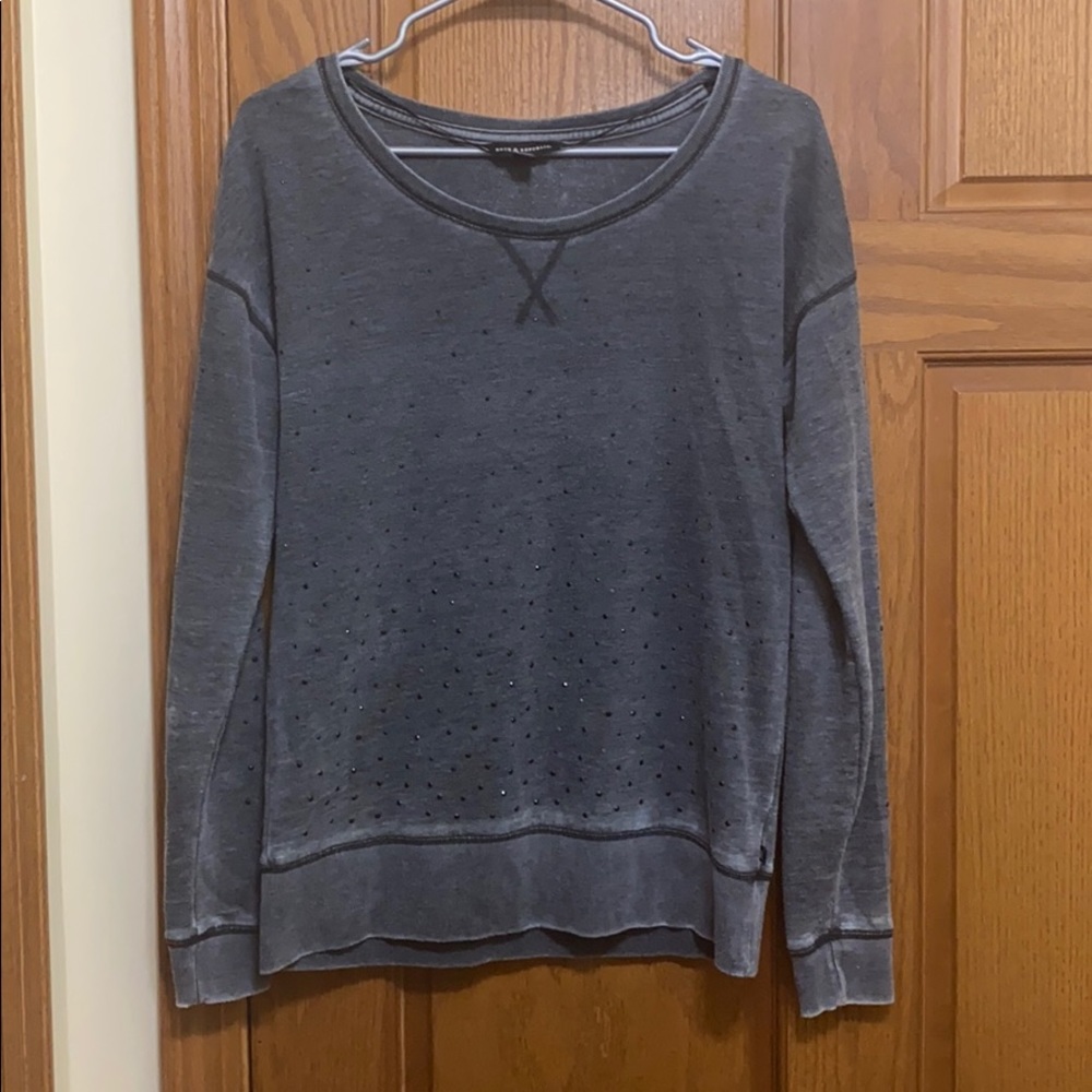 Rock & Republic embellished sweatshirt. Size sm.